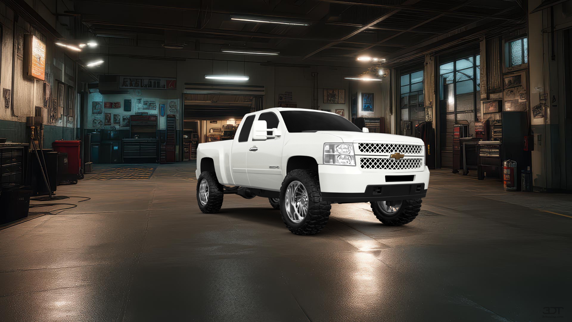 Chevrolet Silverado 2500 HD Extended Cab Pickup Truck 2007 tuning