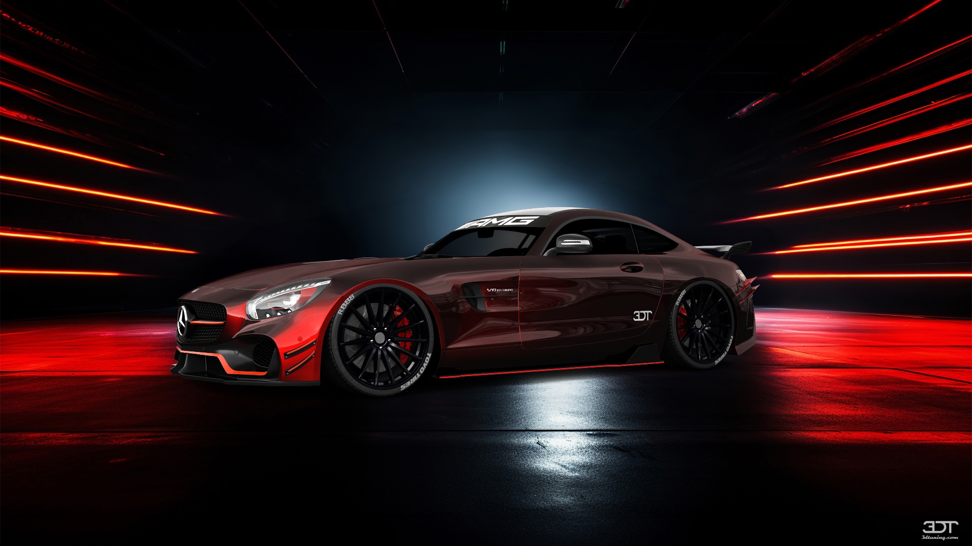 Tuning Mercedes AMG GT 2 door fastback coupe 2016