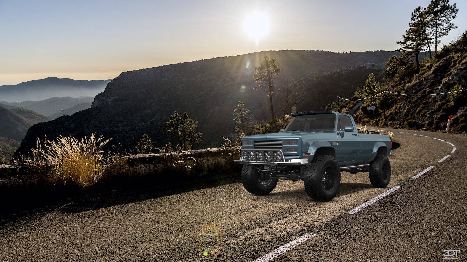 GMC Sierra 1500 2 Door pickup truck 1985 tuning