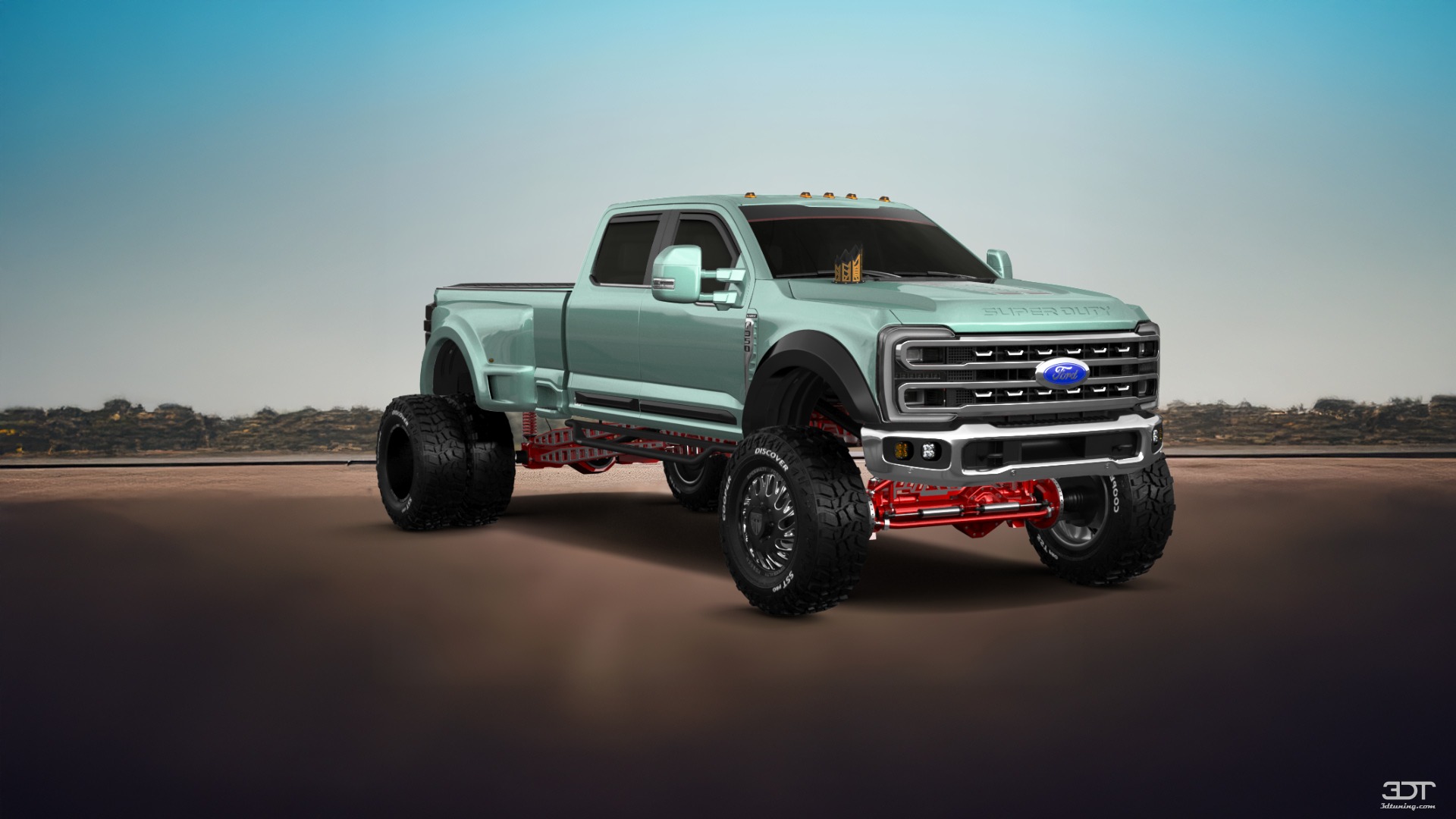 Ford F-350 DRW Crew Cab 4 Door pickup truck 2023 tuning