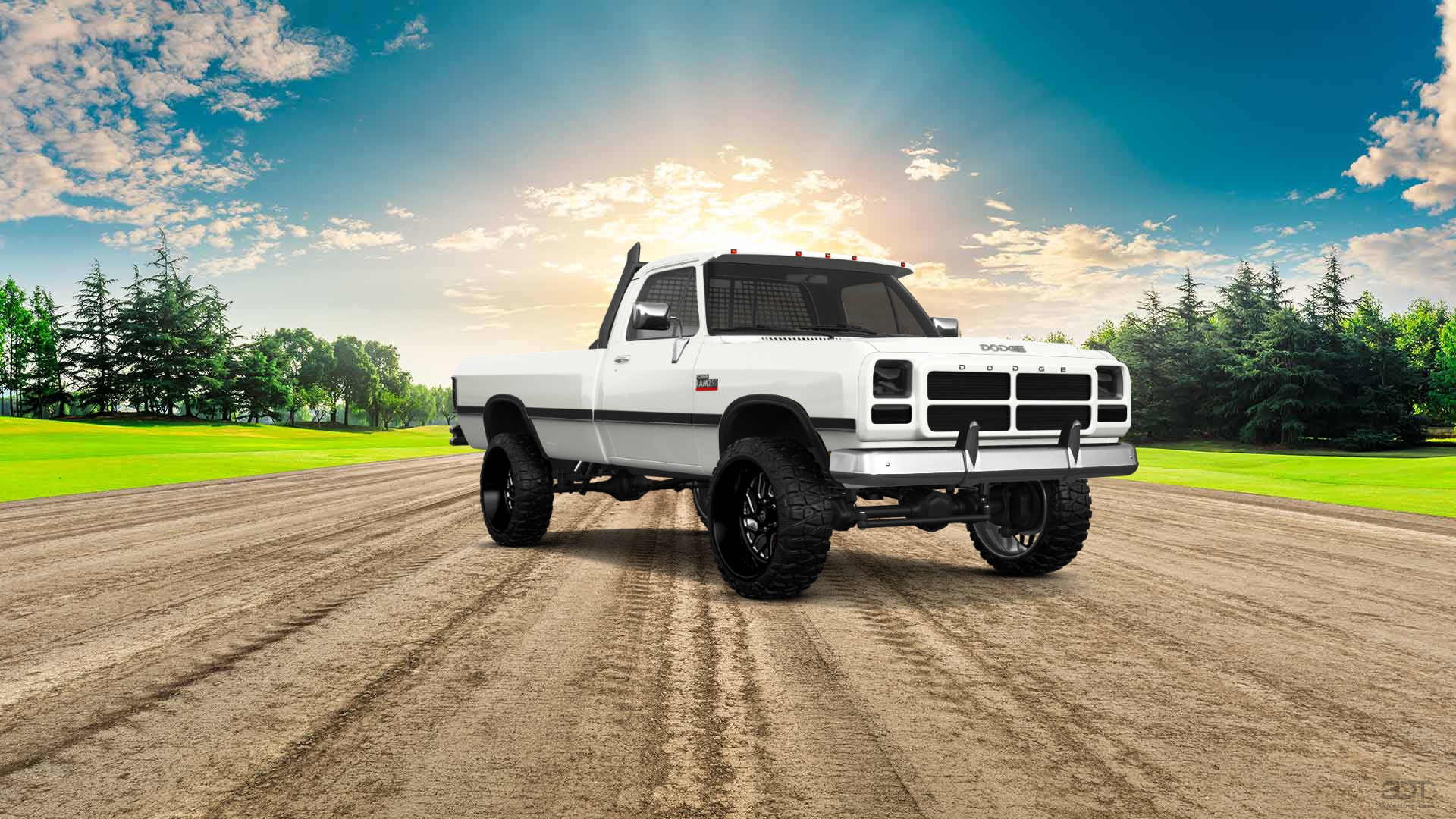 Dodge Ram 2 Door pickup truck 1991