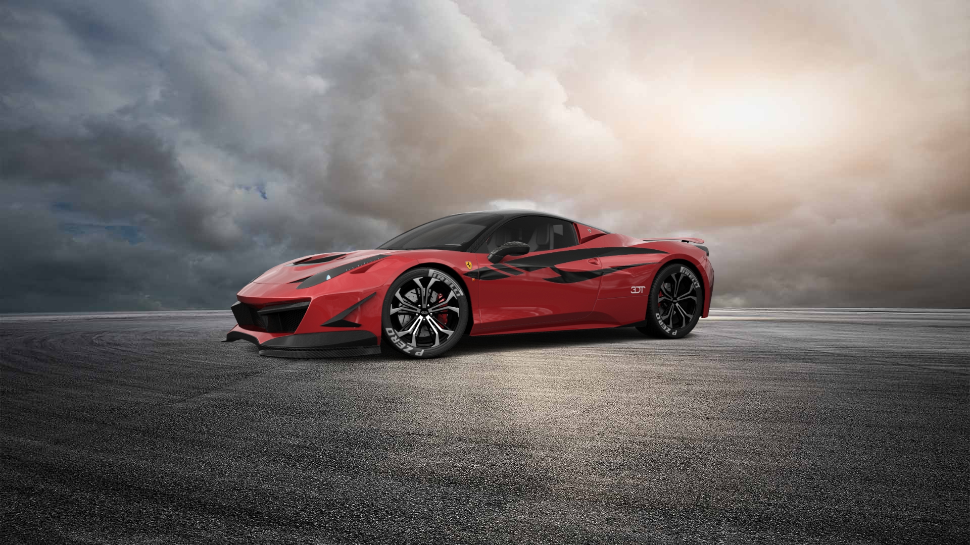 Ferrari 458 Italia 2 door spider 2010 tuning