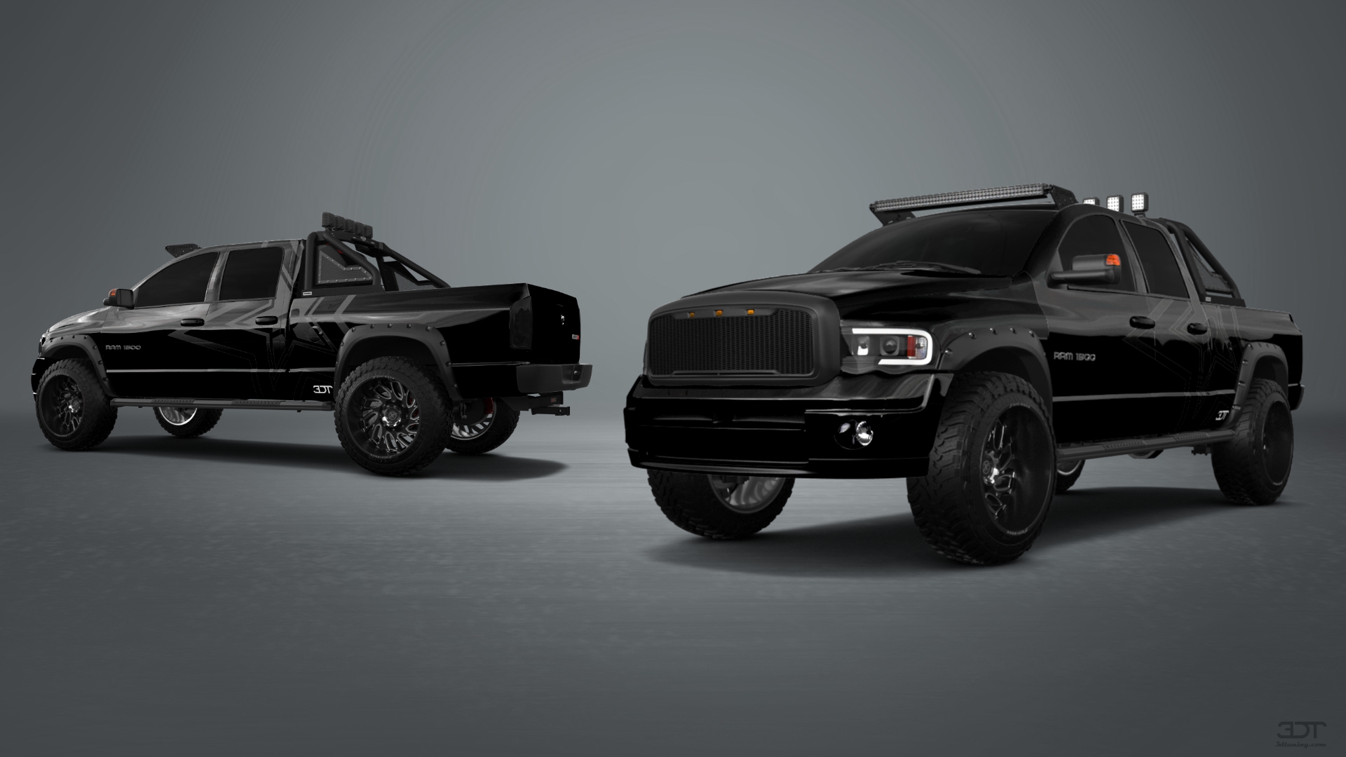 Dodge Ram 1500 6.4 ft box 4 Door pickup truck 2002 tuning