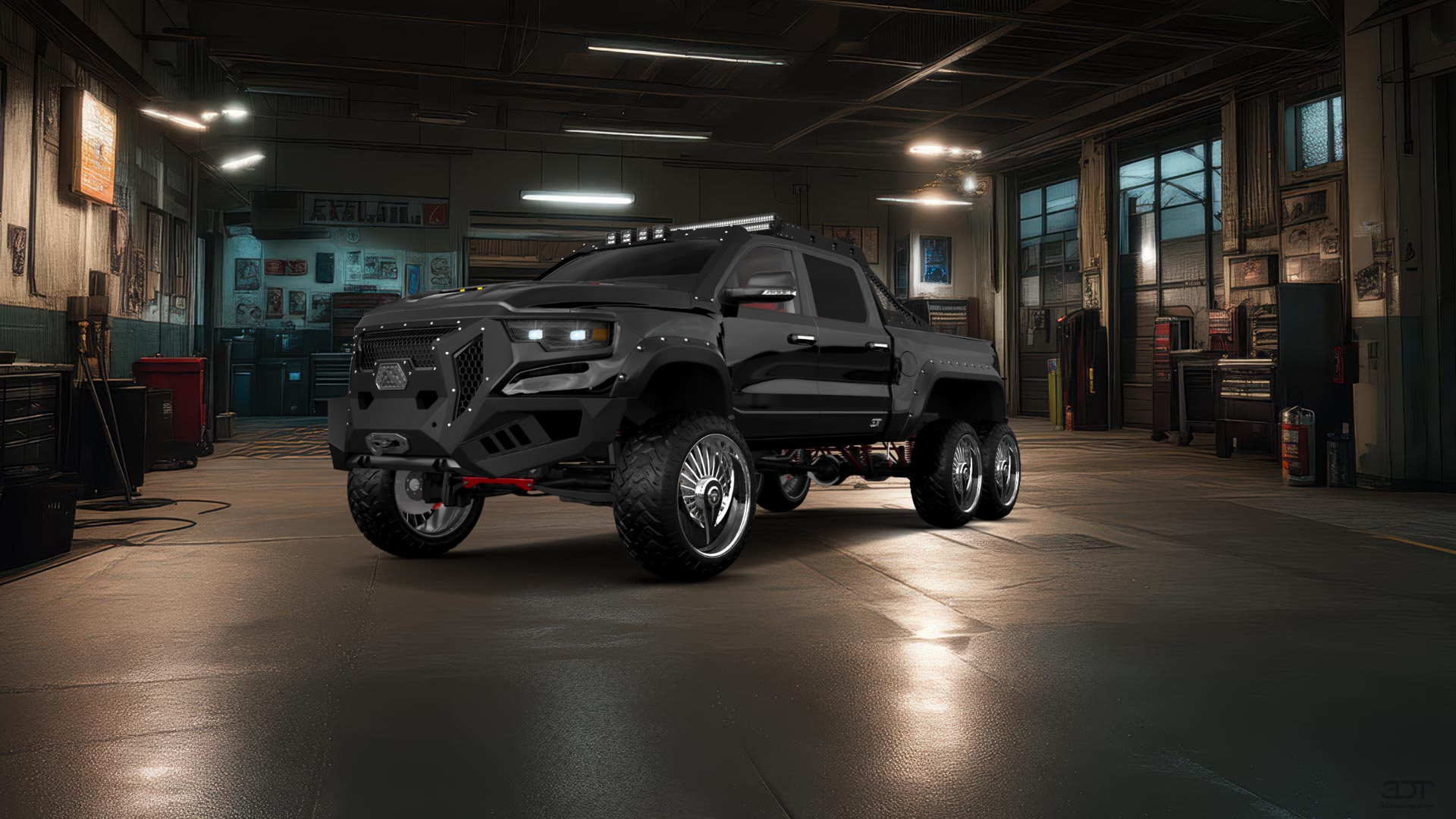 Dodge Ram Hennessey Mammoth 6X6 Truck 2021 tuning