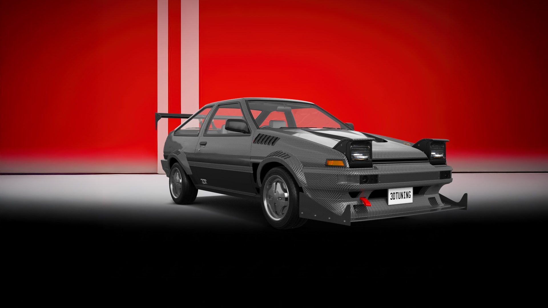 Toyota AE86 3 Door Hatchback 1985 tuning