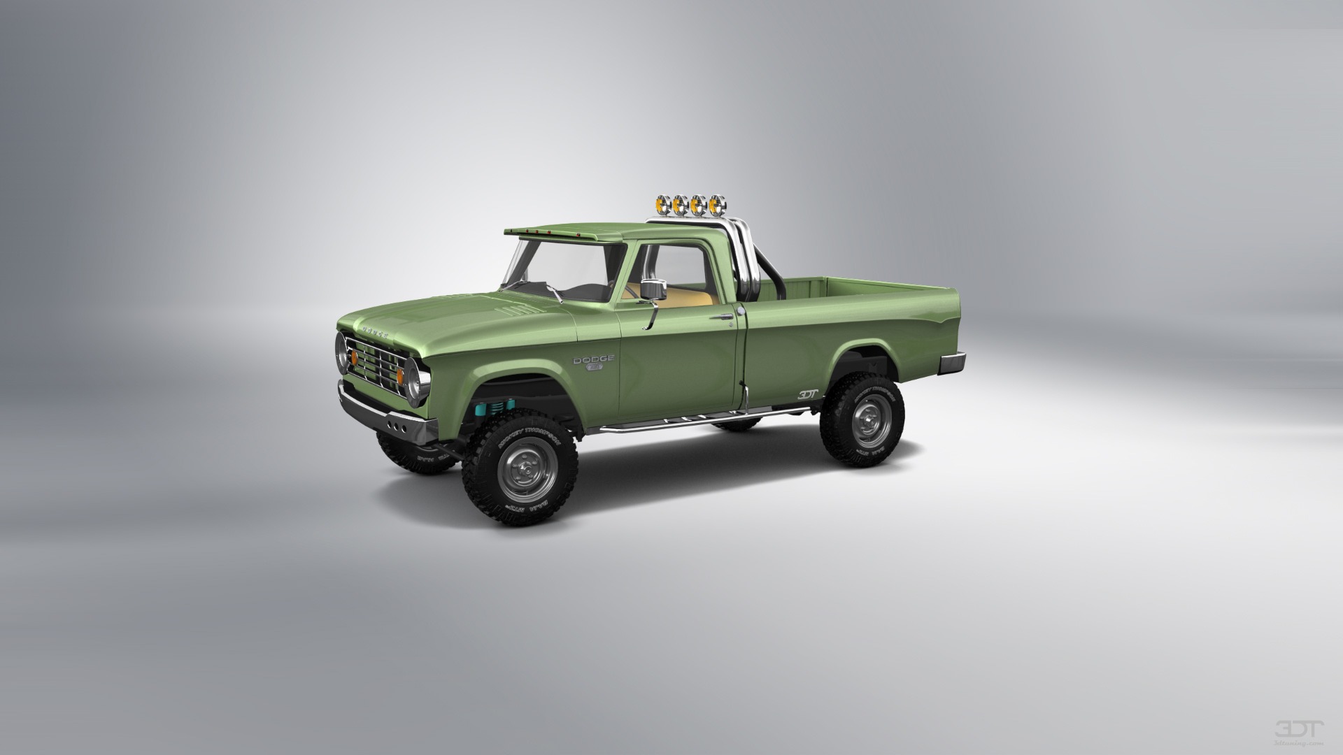 Dodge Power Wagon W200 2 Door pickup truck 1966