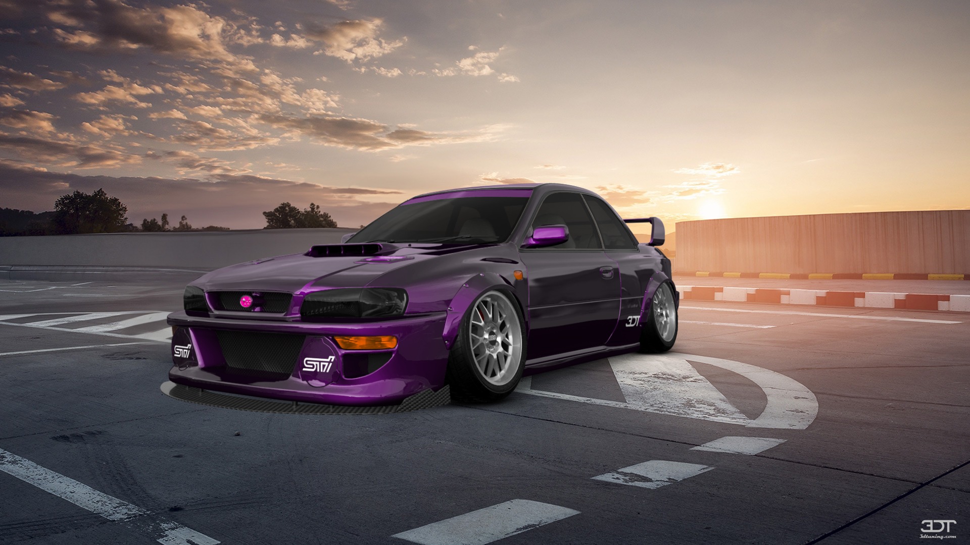 Tuning Subaru Impreza WRX STI 22B 2 Door Coupe 2000