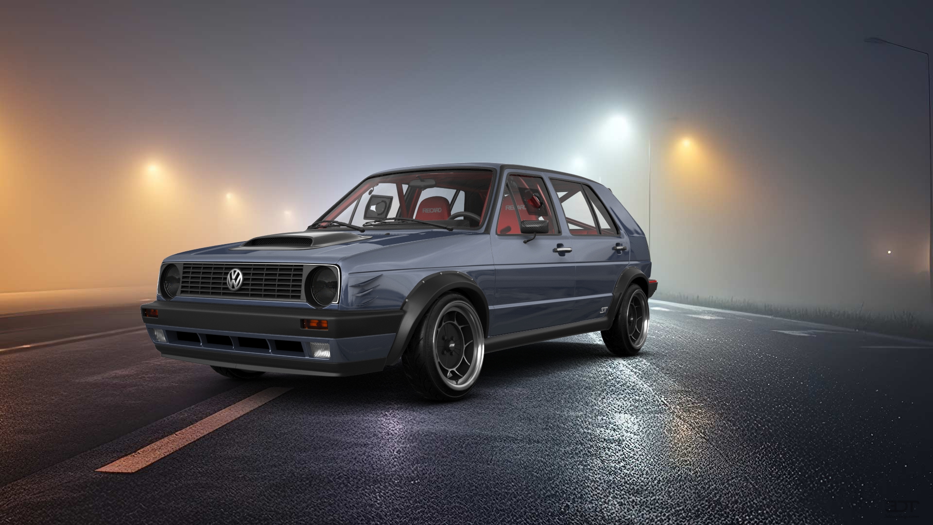 Volkswagen Golf Mk2 5 Door Hatchback 1983 tuning