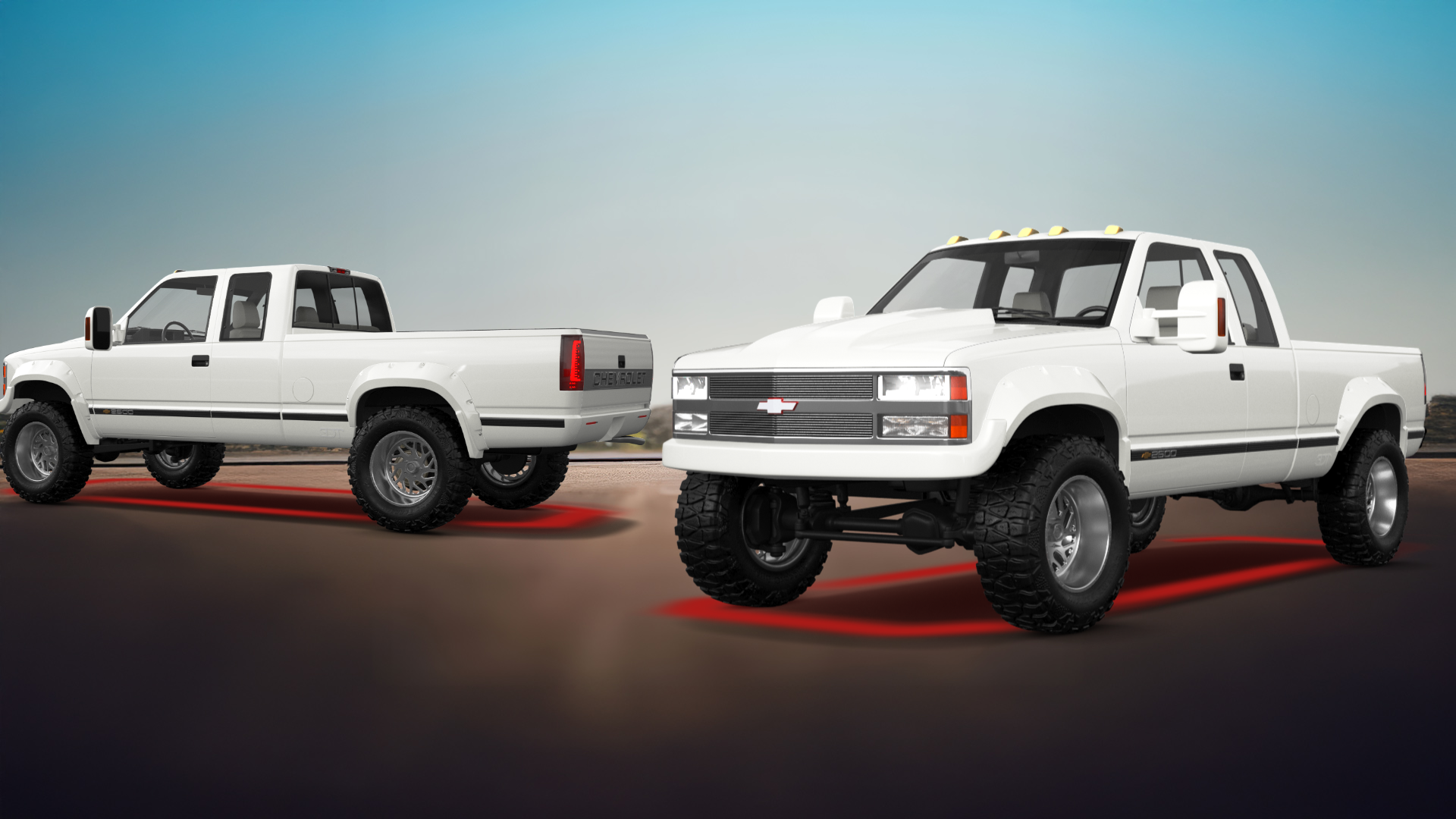 Tuning Chevrolet K2500 Extended Cab Pickup 1989