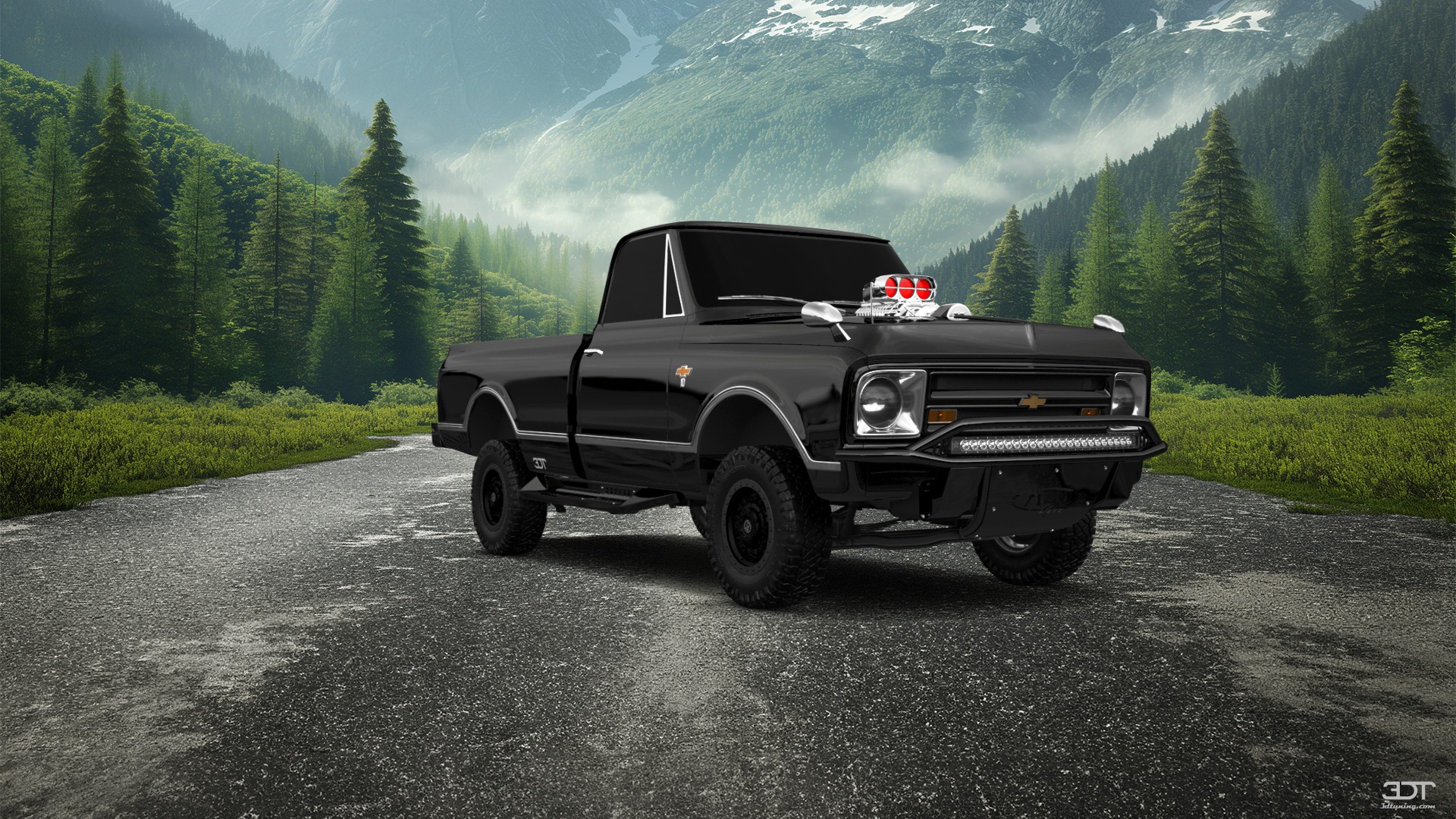 Chevrolet C-10 Cheyenne 2 Door pickup truck 1967