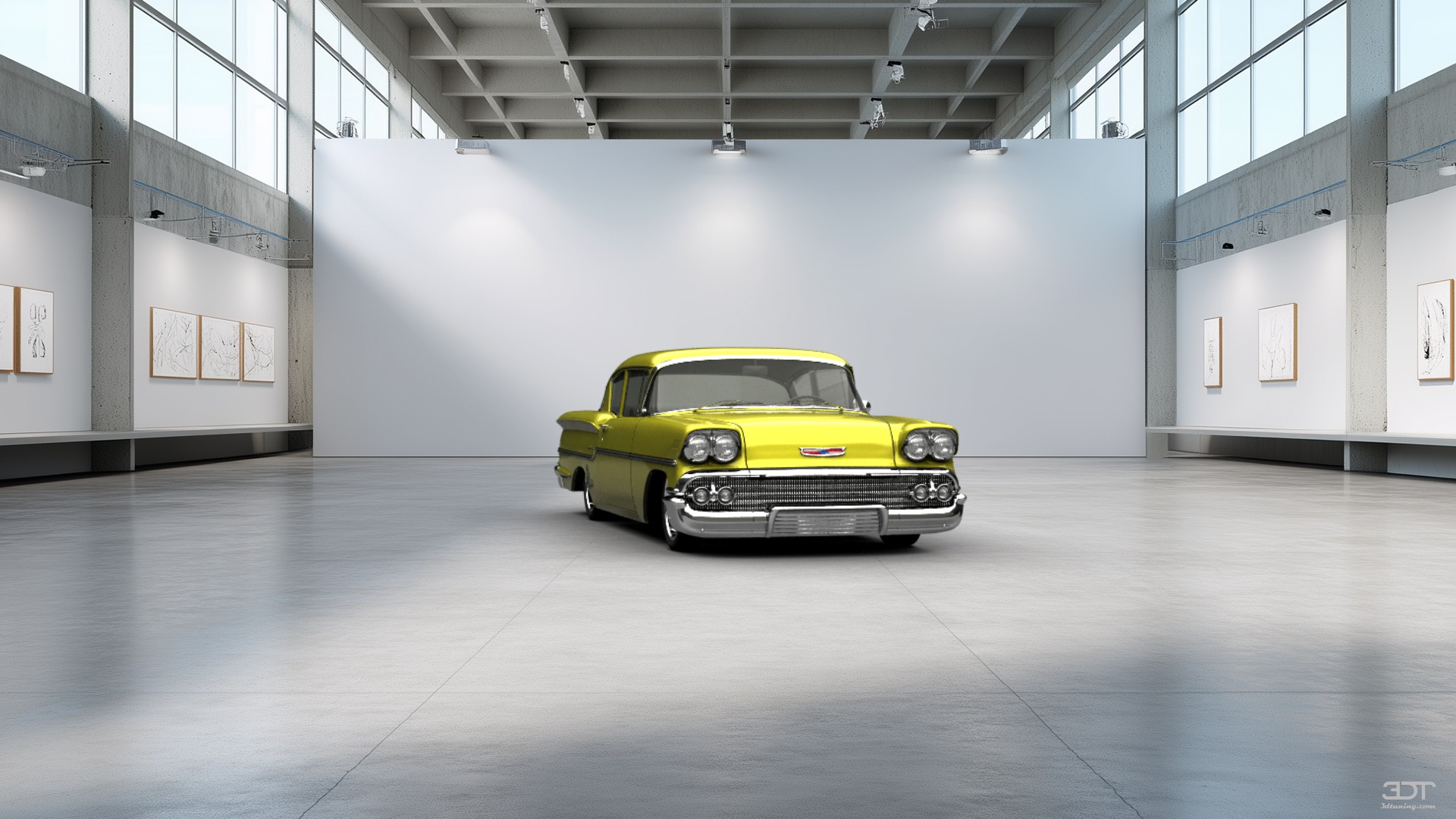 Chevrolet Delray 2door Sedan Coupe 1958 tuning