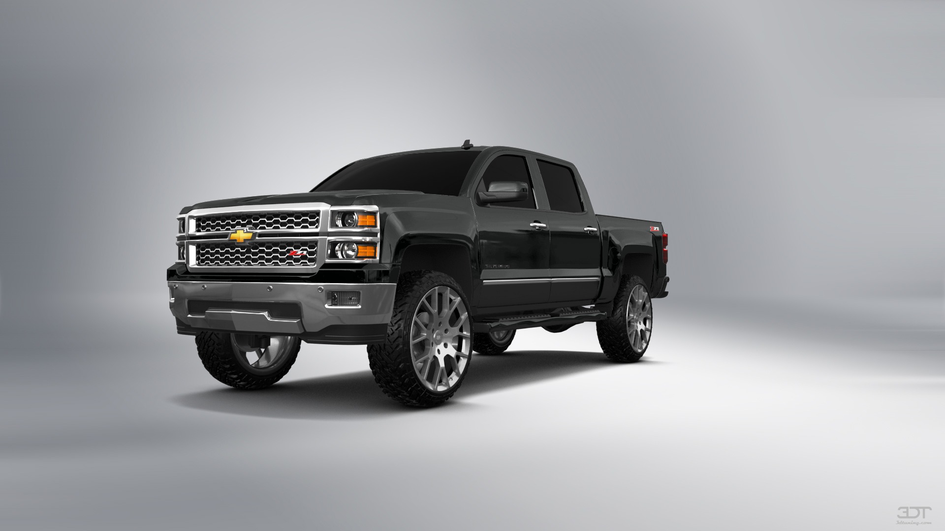 Chevrolet Silverado 1500 4 Door pickup truck 2014 tuning
