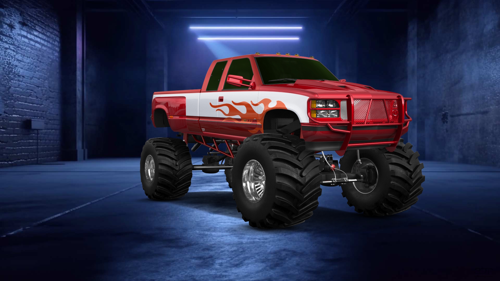 Chevrolet K3500 Extended Cab Pickup Truck 1988 tuning