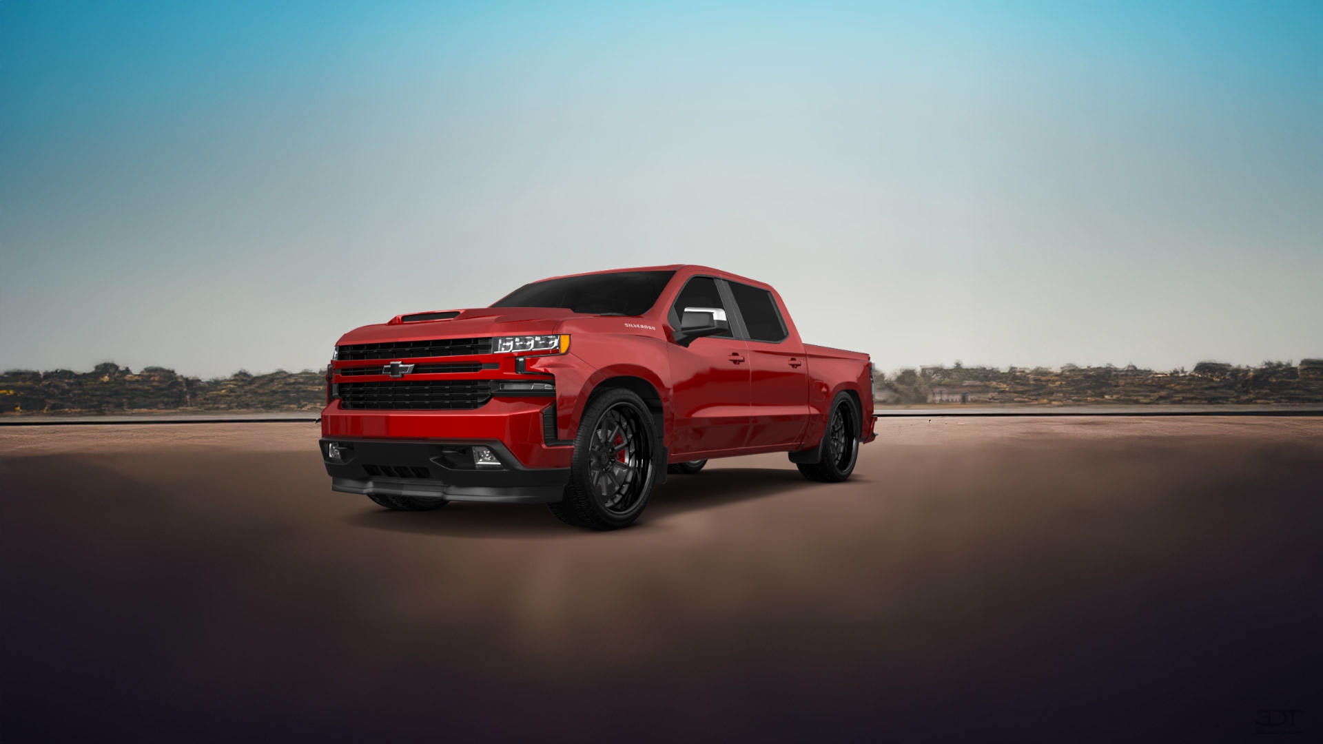 Chevrolet Silverado 1500 4 Door pickup truck 2019 tuning
