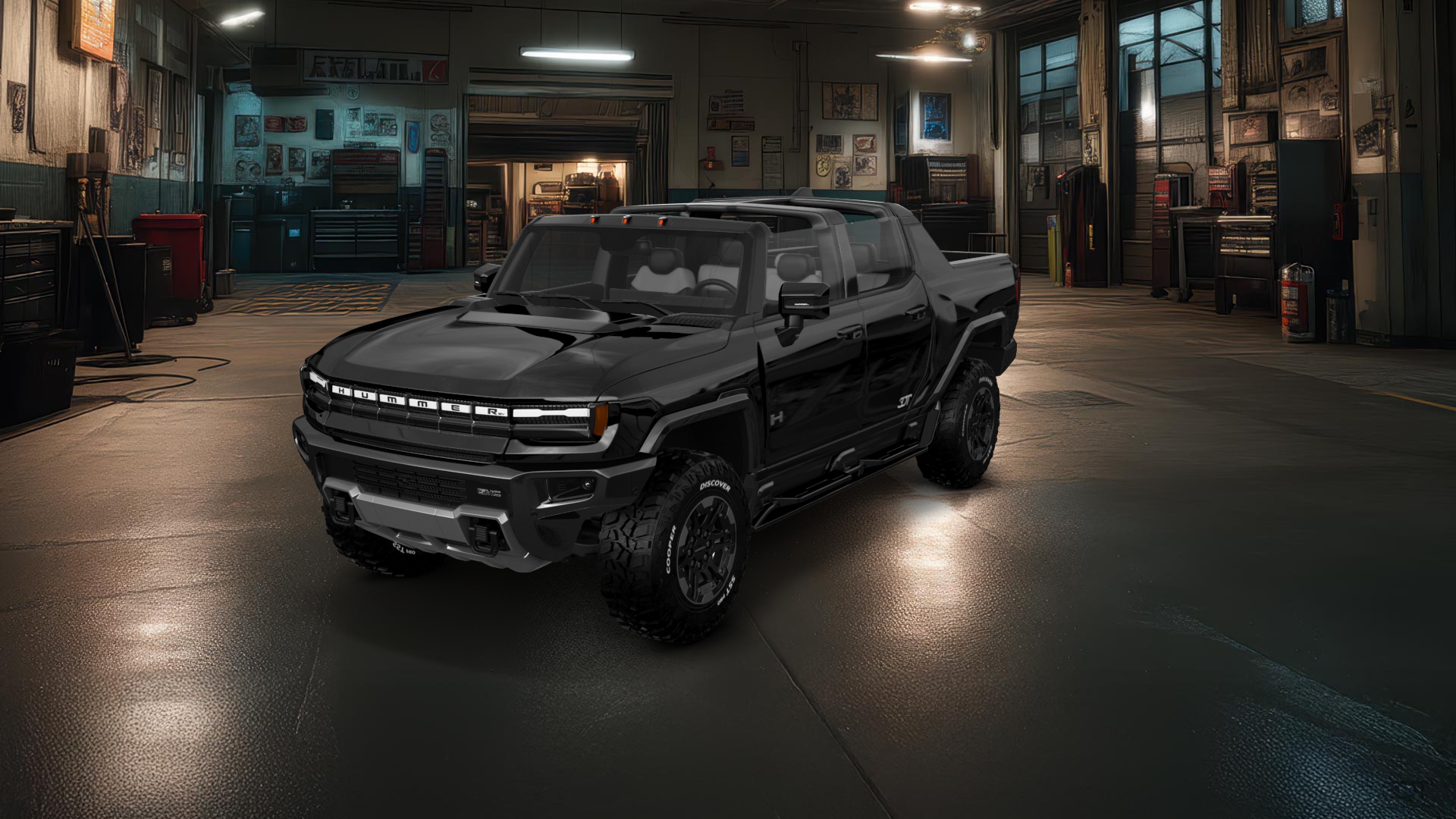 GMC Hummer EV 4 Door pickup truck 2021 tuning