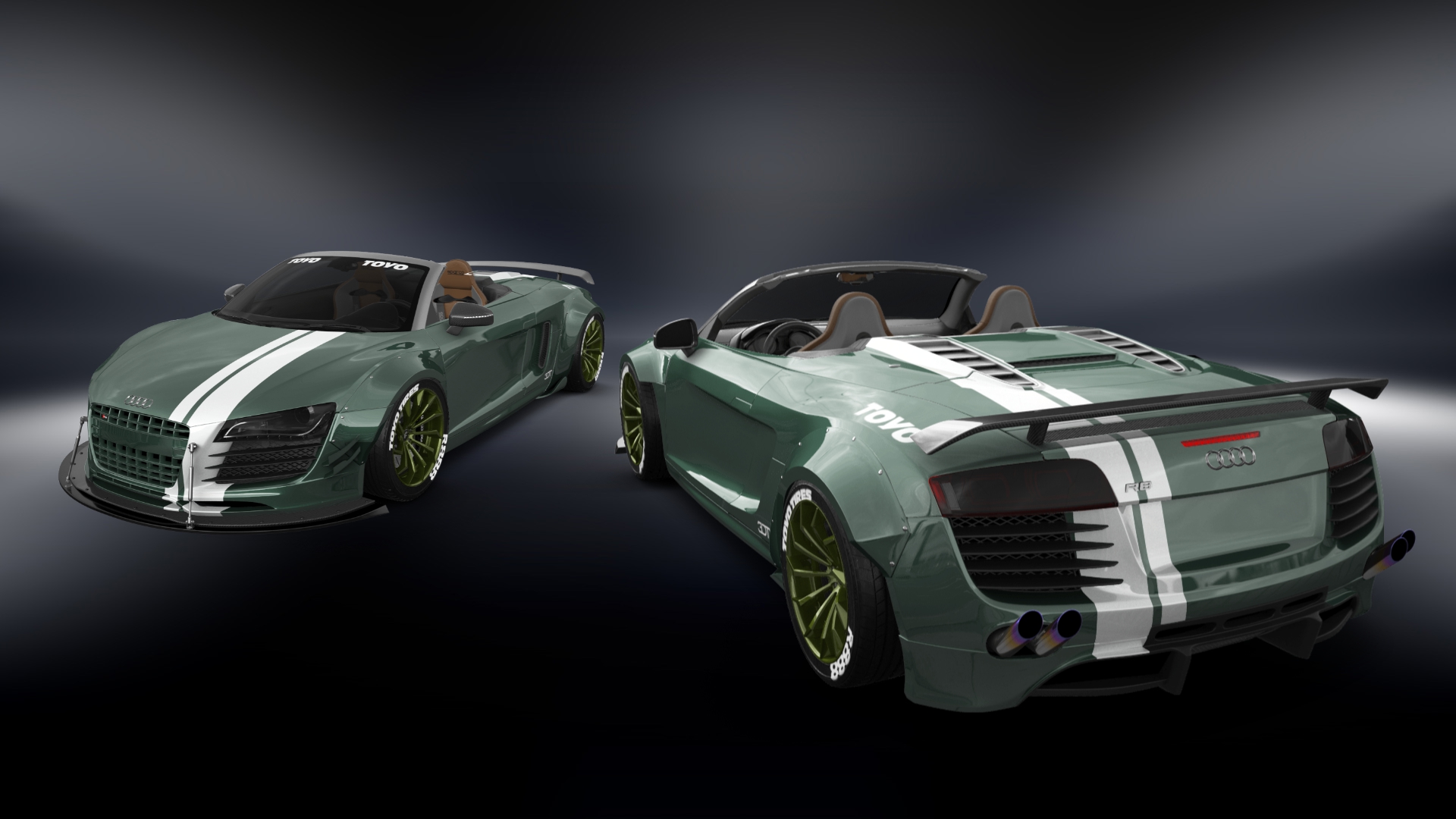 Audi R8 Spyder 2 Door Convertible 2008
