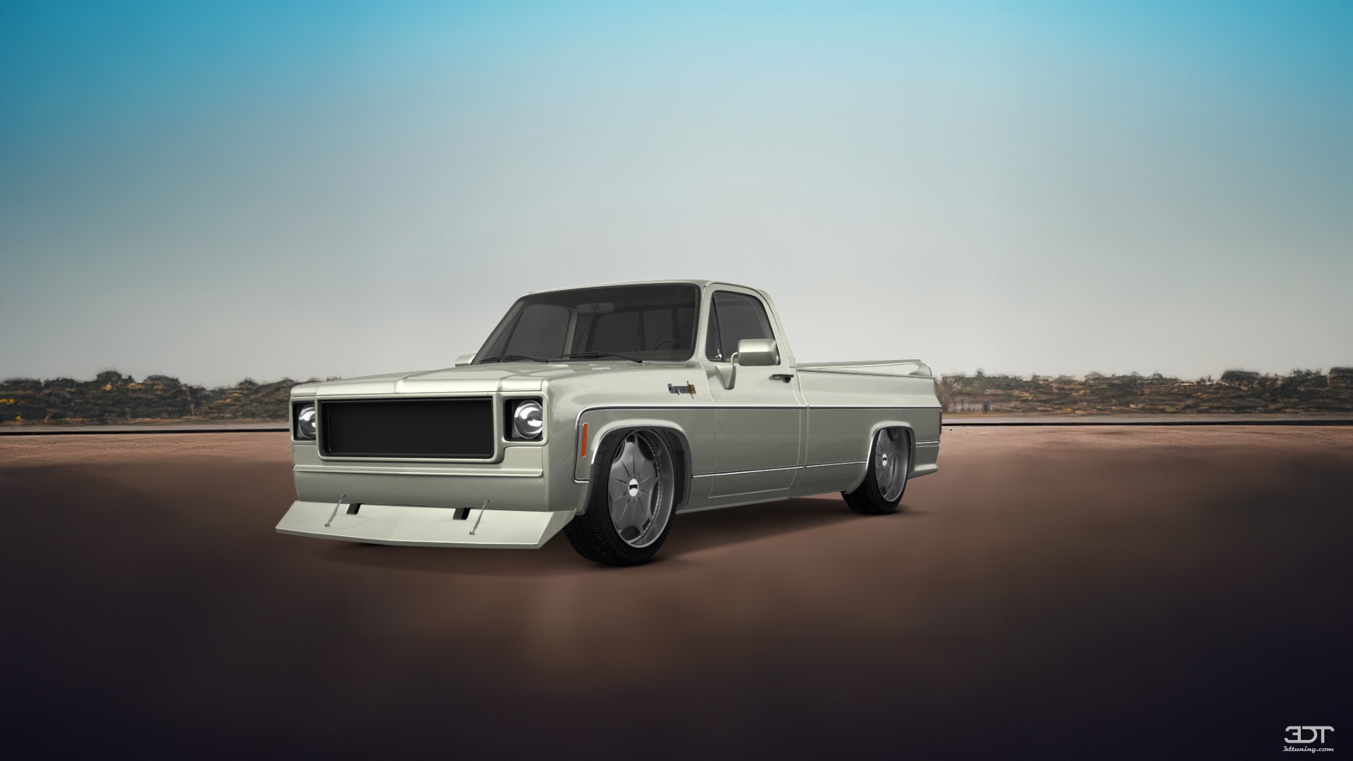 Tuning Chevrolet Silverado C-10 2 Door pickup truck 1973