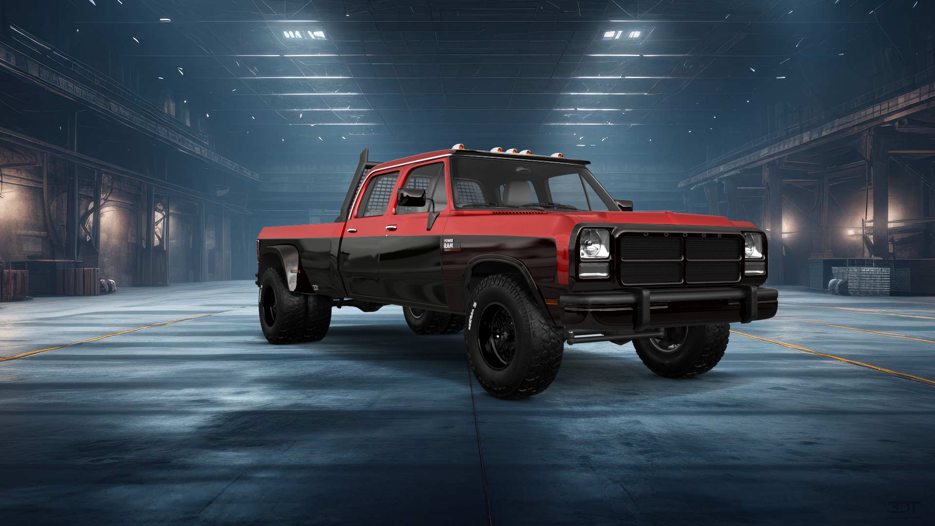 Dodge Ram 350 4 Door pickup truck 1991 tuning