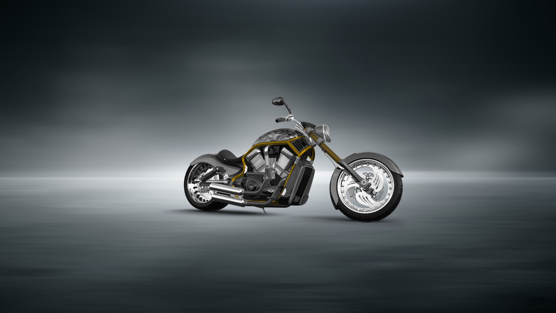 Harley-Davidson Custom Chopper Cruiser 2011 tuning