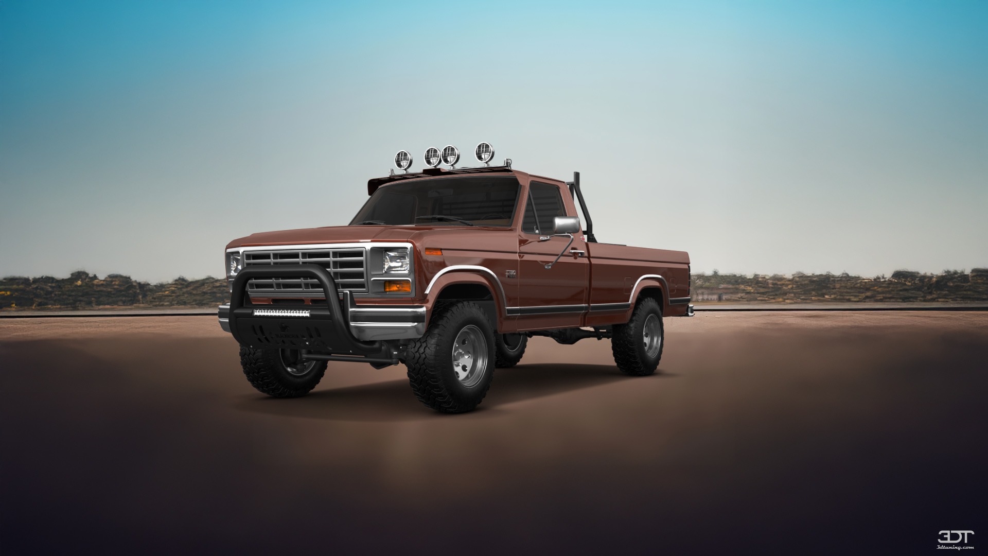 Ford F-150 2 Door pickup truck 1986 tuning