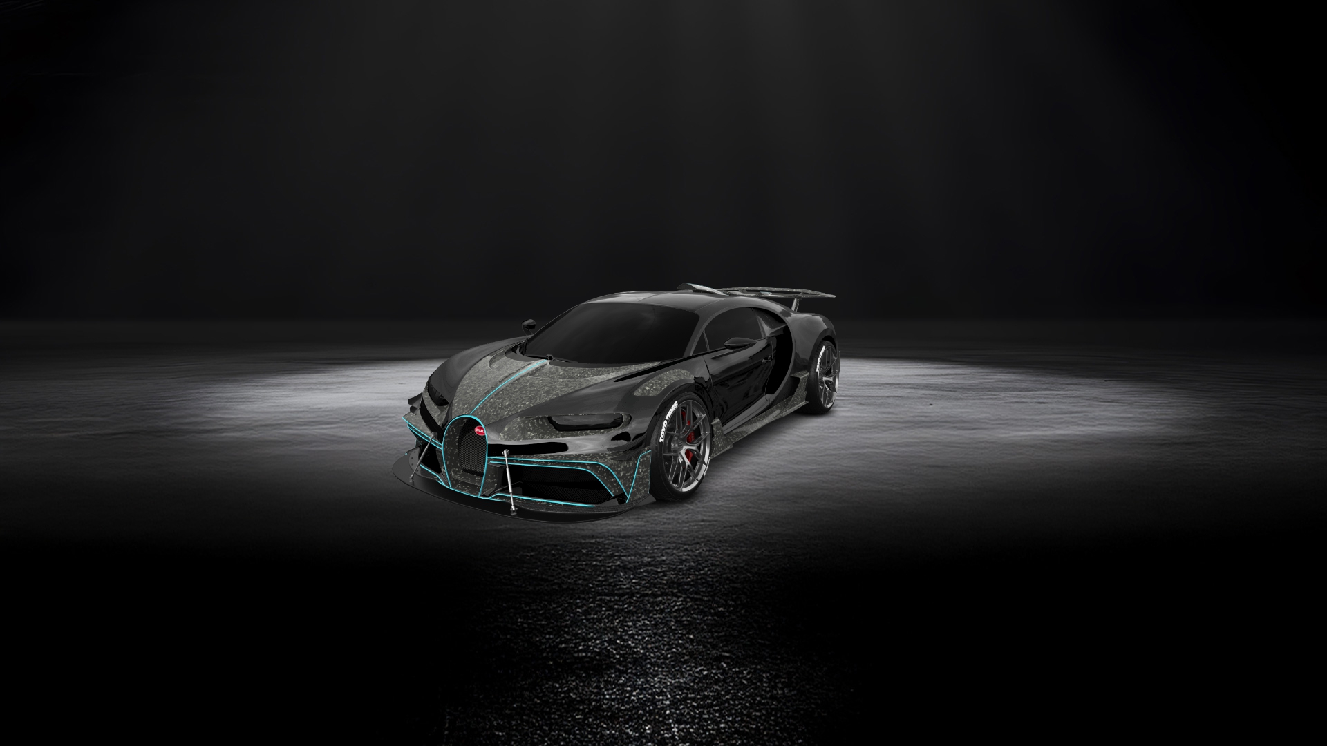 Bugatti Chiron 2 Door Coupe 2016 tuning