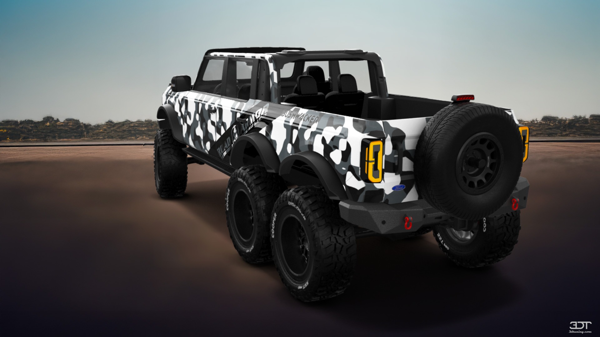 Ford Bronco 6X6 4 Door pickup truck 2021 Images