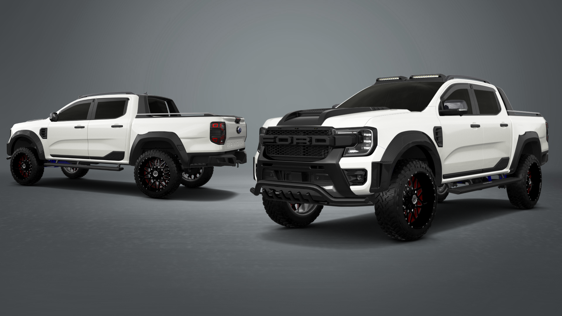 Ford Ranger 4 Door pickup truck 2022