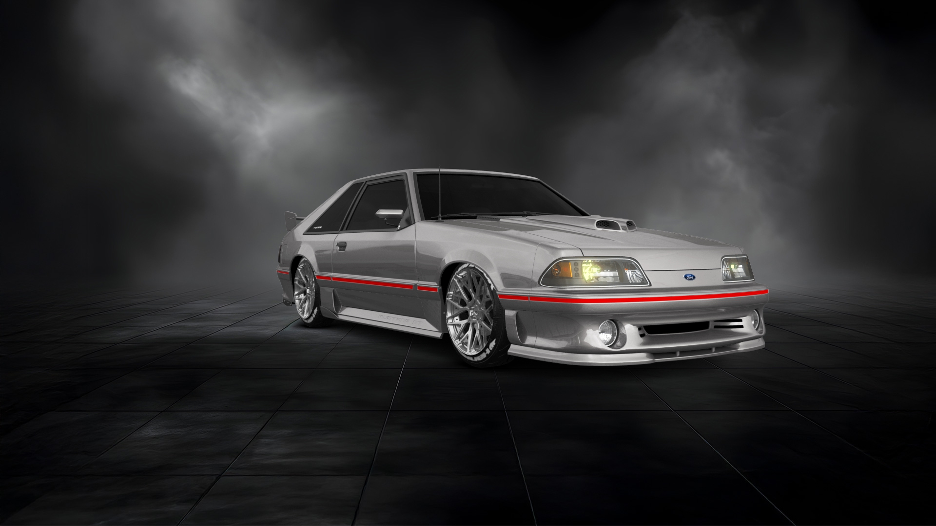 Ford Mustang 3 Door Hatchback 1988 tuning