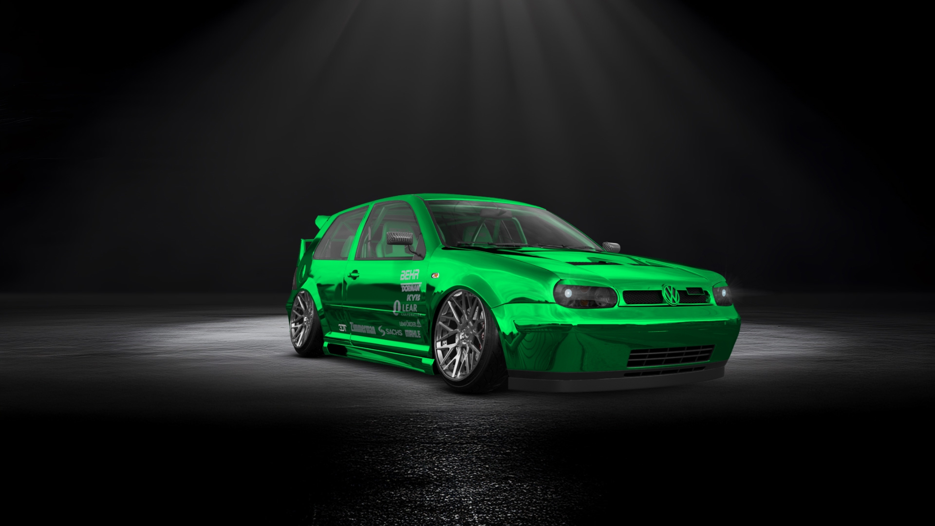 Volkswagen Golf 4 (mk4) 3 Door Hatchback 1997 tuning