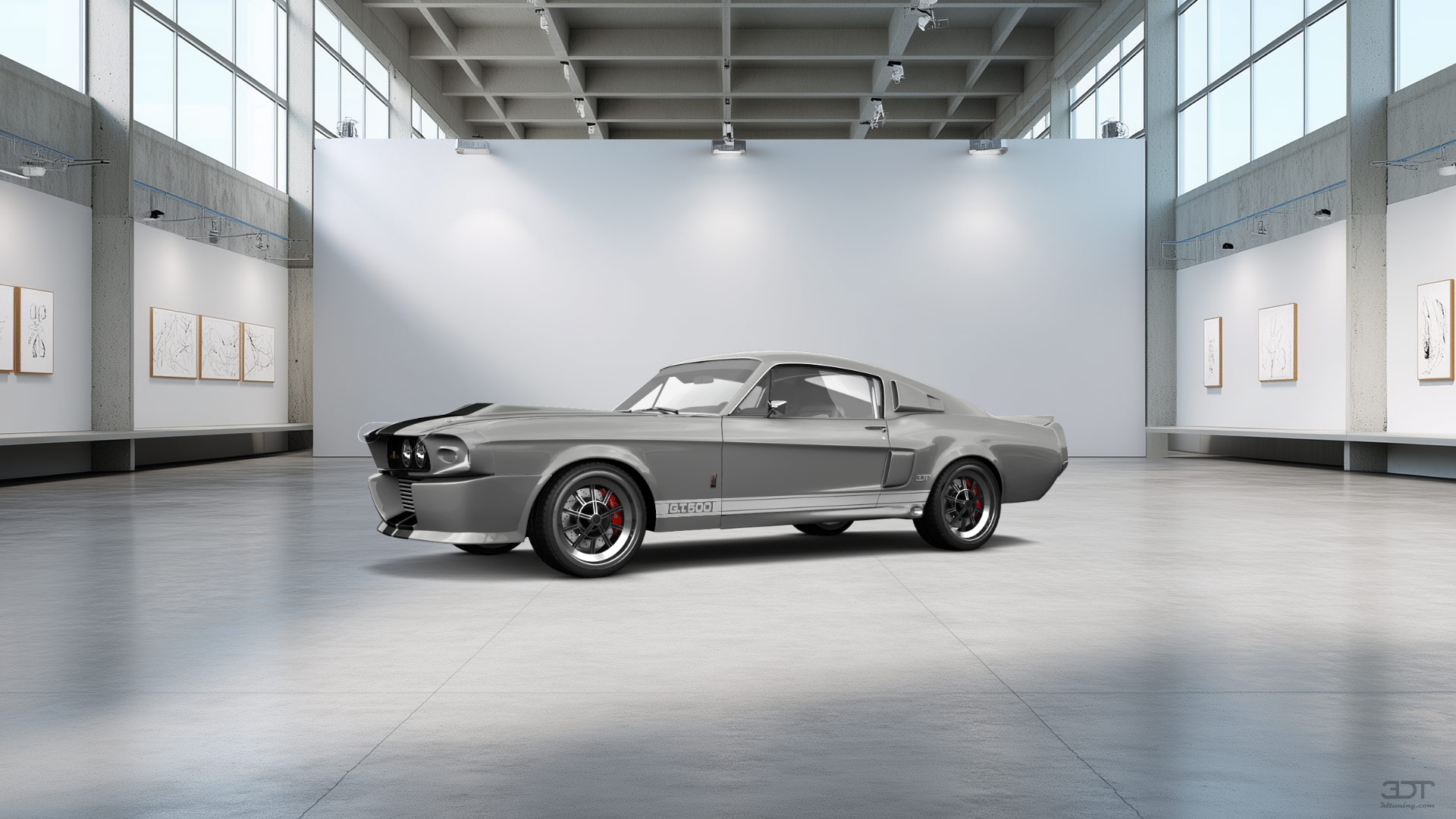 Mustang GT500 2 Door Coupe 1968 tuning