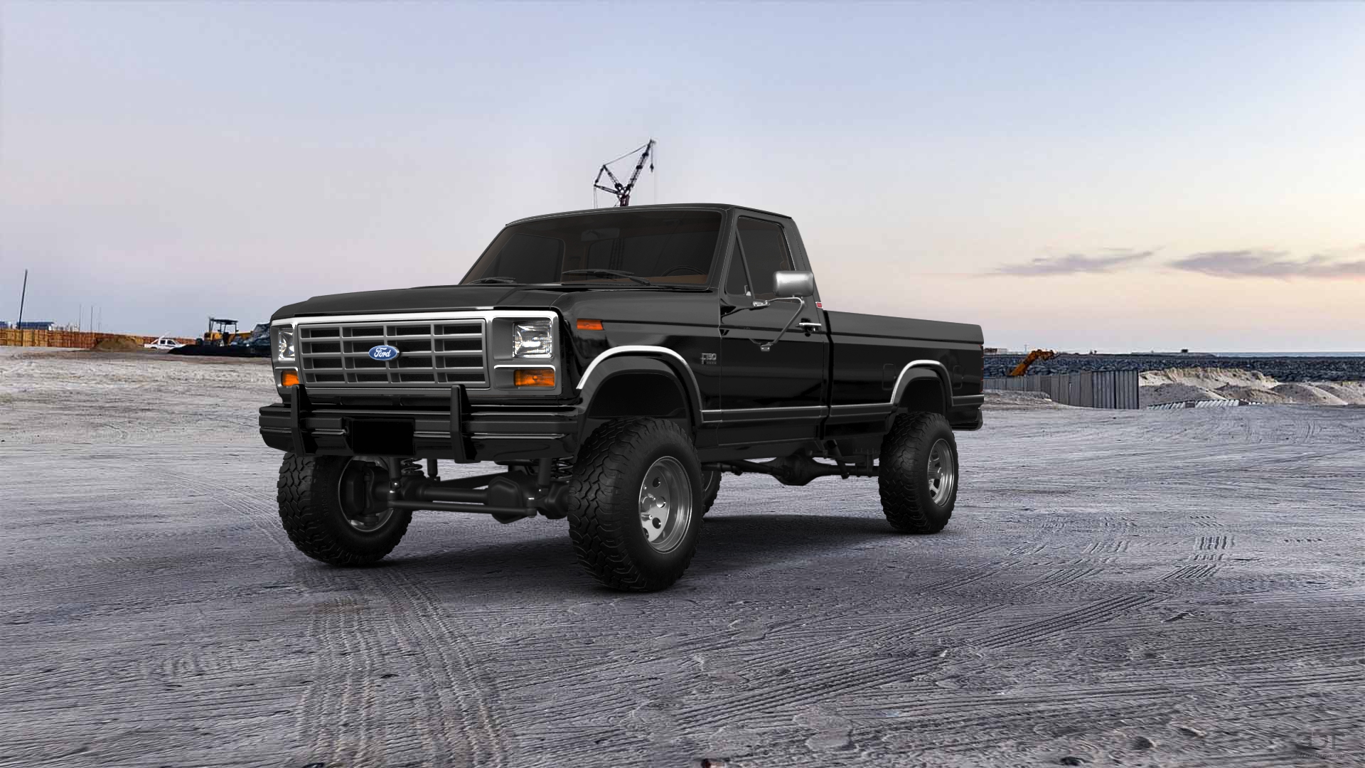 Ford F-150 2 Door pickup truck 1986