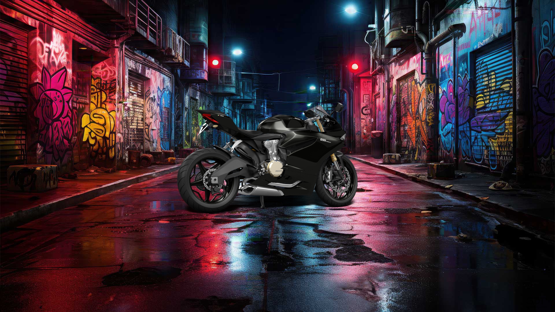 Ducati 899 Panigale Sport Bike 2015 tuning