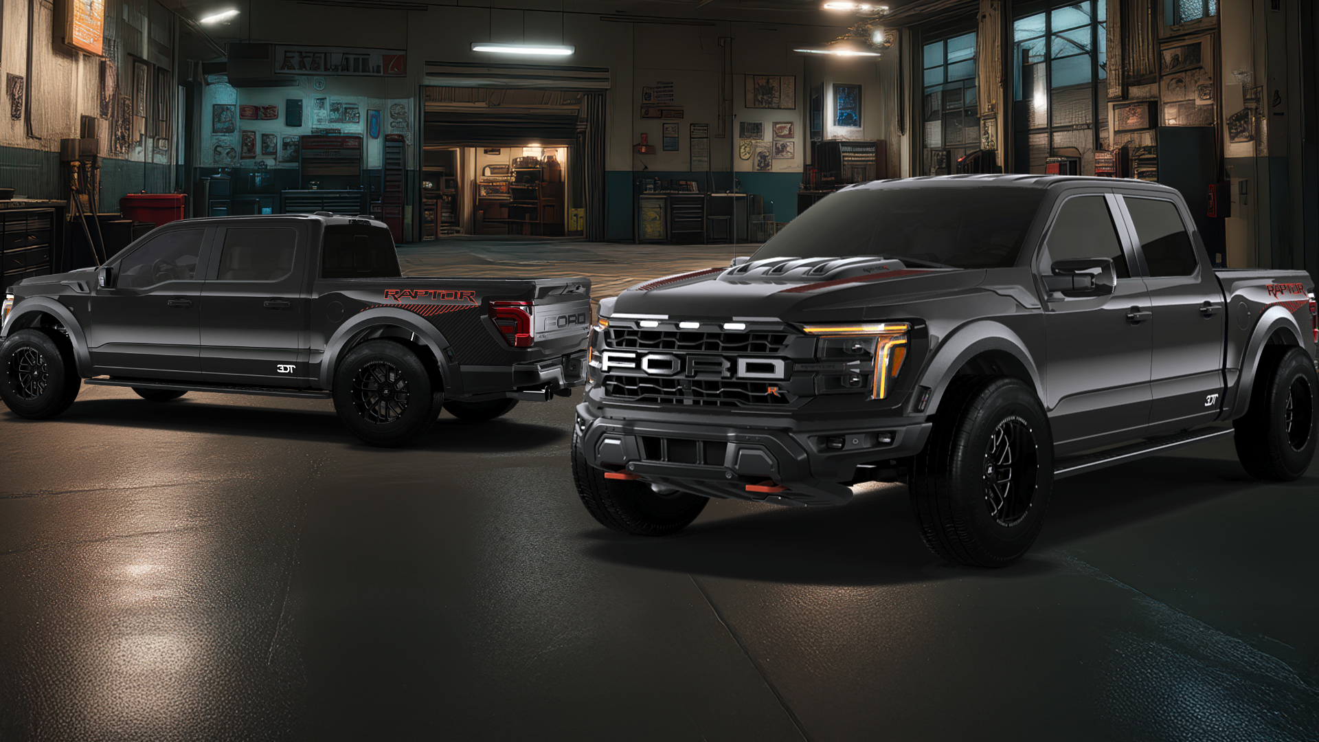 Ford F-150 Raptor 4 Door pickup truck 2024 tuning