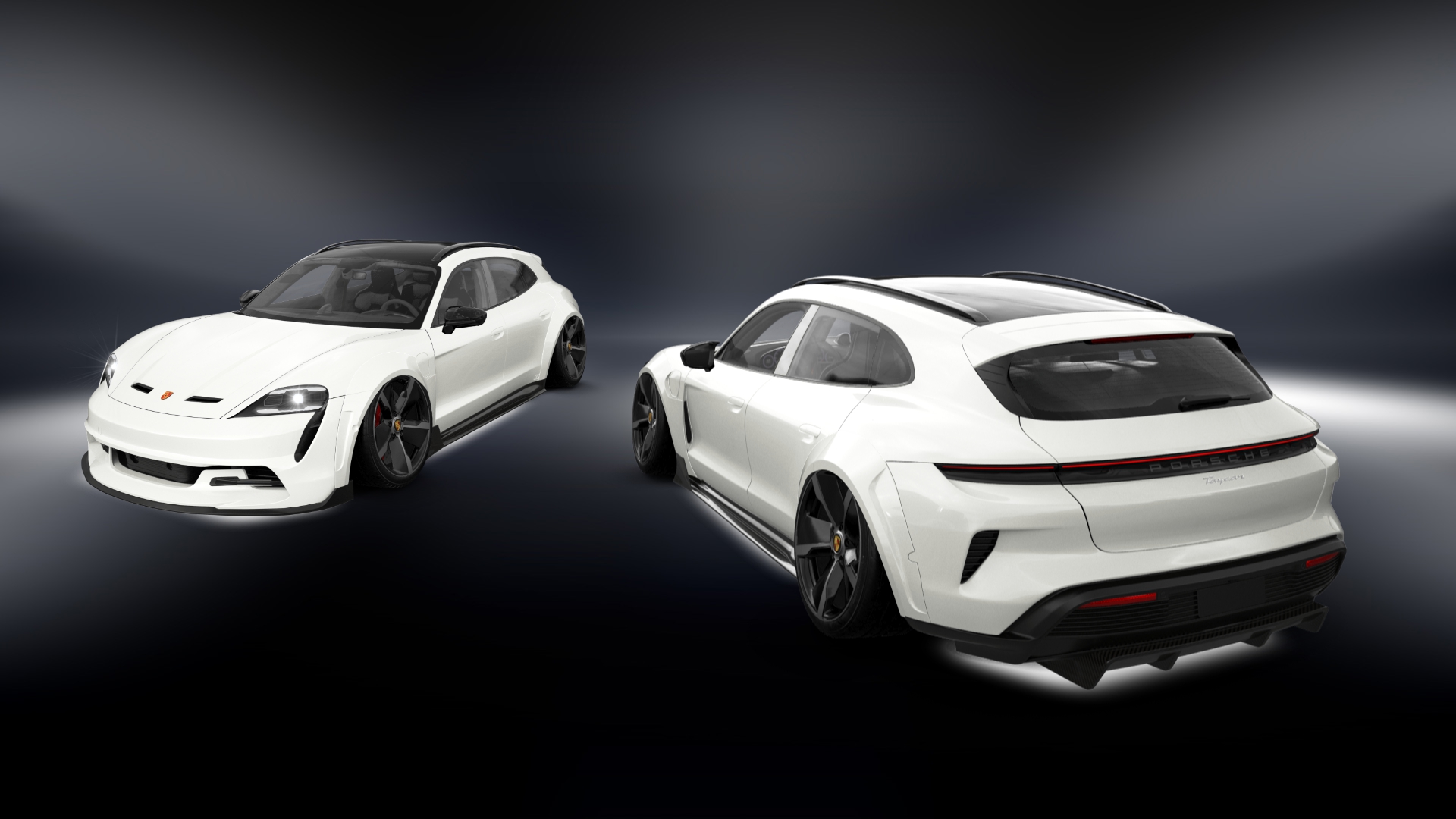 Porsche Taycan Sport Turismo Shooting Brake 2019 tuning