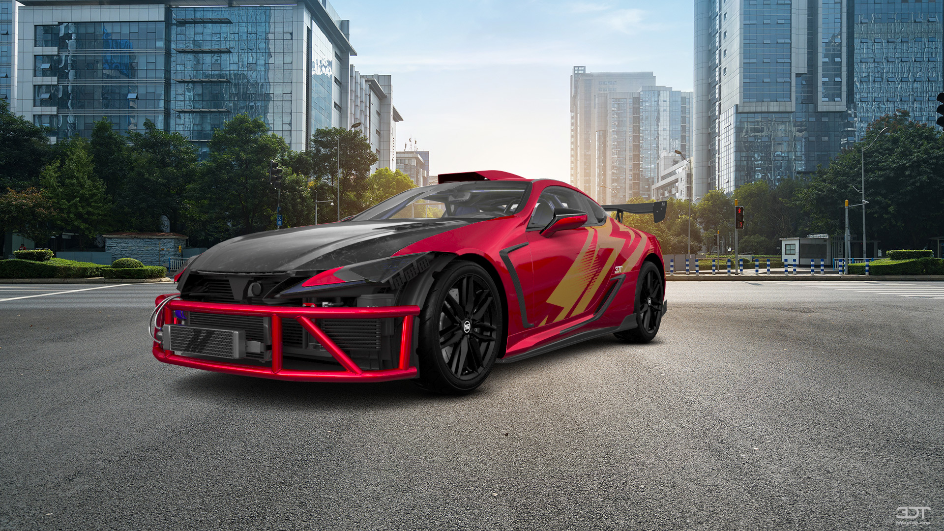 Lexus LC500 2 door fastback coupe 2017 tuning