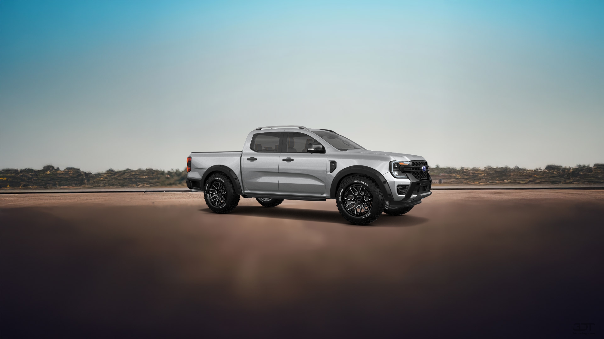 Ford Ranger 4 Door pickup truck 2022 tuning