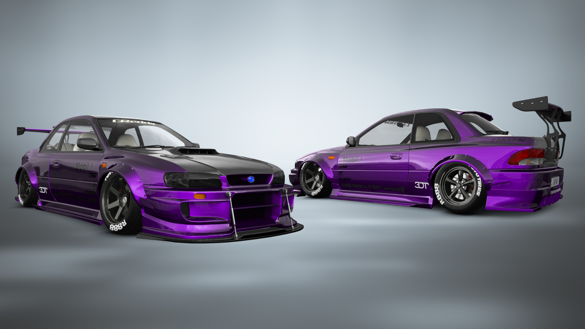 Subaru Impreza WRX STI 22B 2 Door Coupe 2000