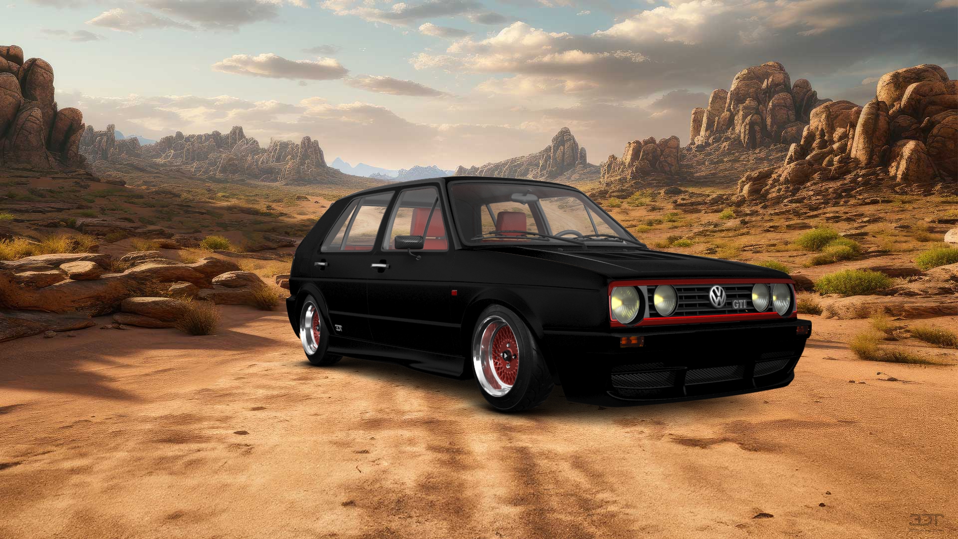 Volkswagen Golf Mk2 5 Door Hatchback 1983 tuning