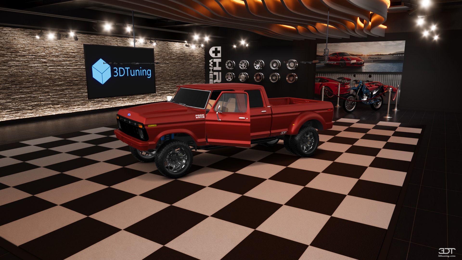 Ford F-350 Dually 4 Door pickup truck 1973