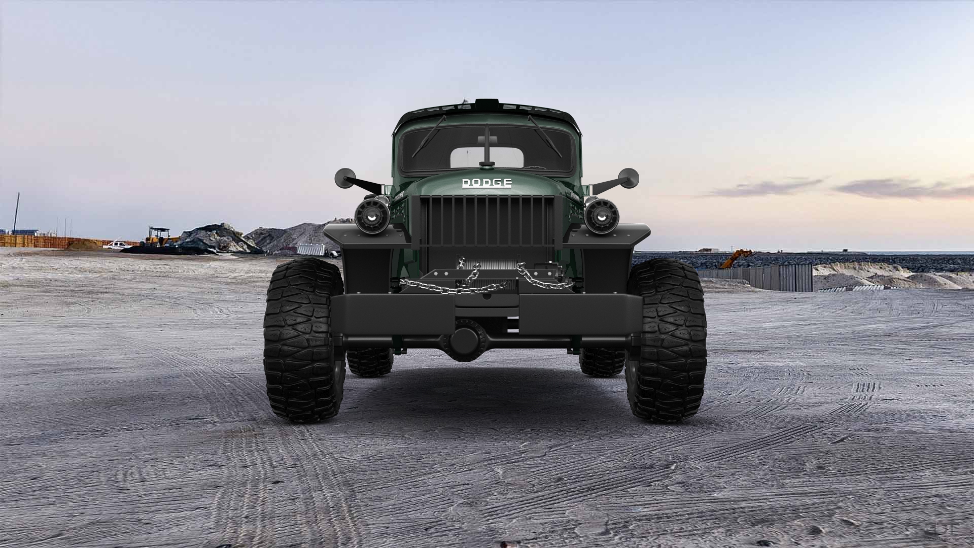 Dodge Power Wagon 2 Door pickup truck 1947