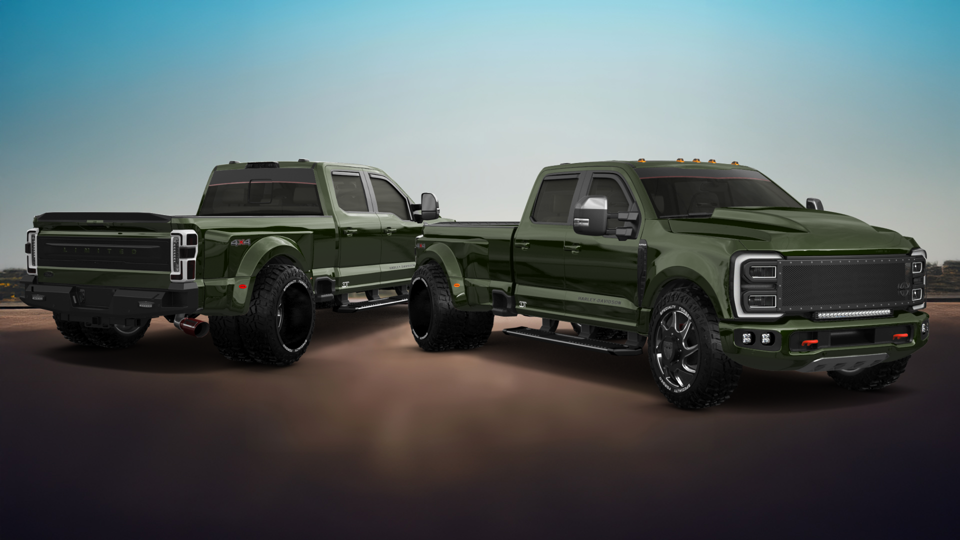 Tuning Ford F-350 DRW Crew Cab 4 Door pickup truck 2023