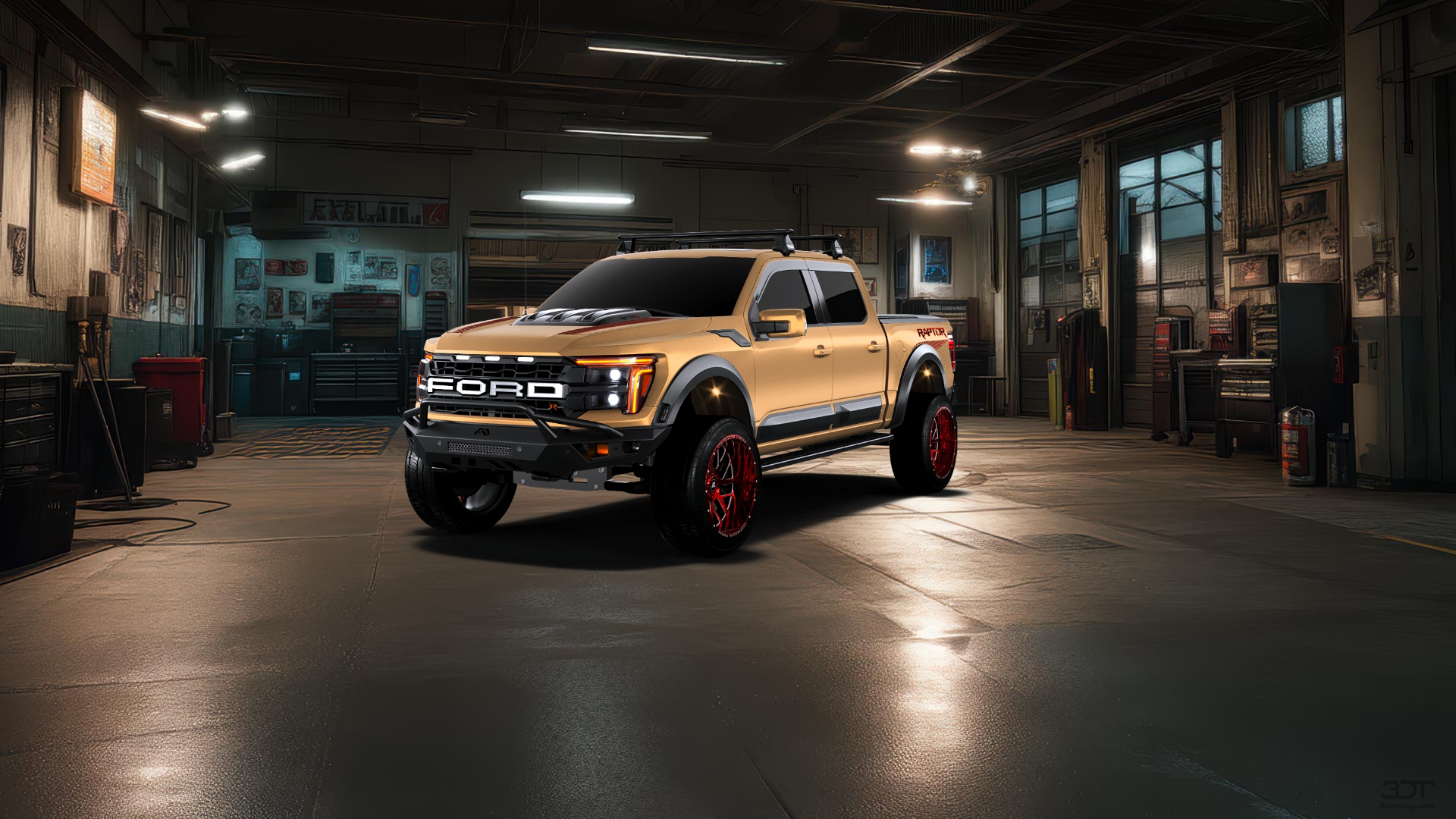 Ford F-150 Raptor 4 Door pickup truck 2024 tuning
