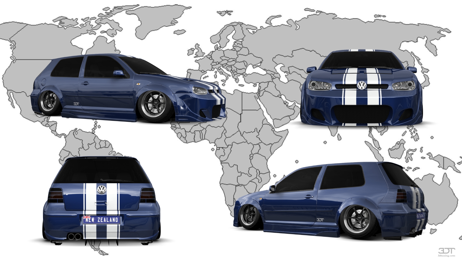 Volkswagen Golf 4 (mk4) 3 Door Hatchback 1997 tuning
