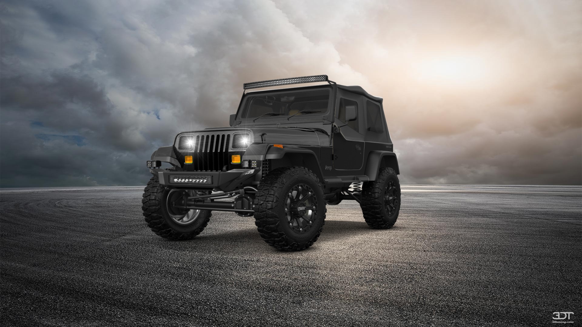 Tuning Jeep Wrangler YJ 2 Door SUV 1990