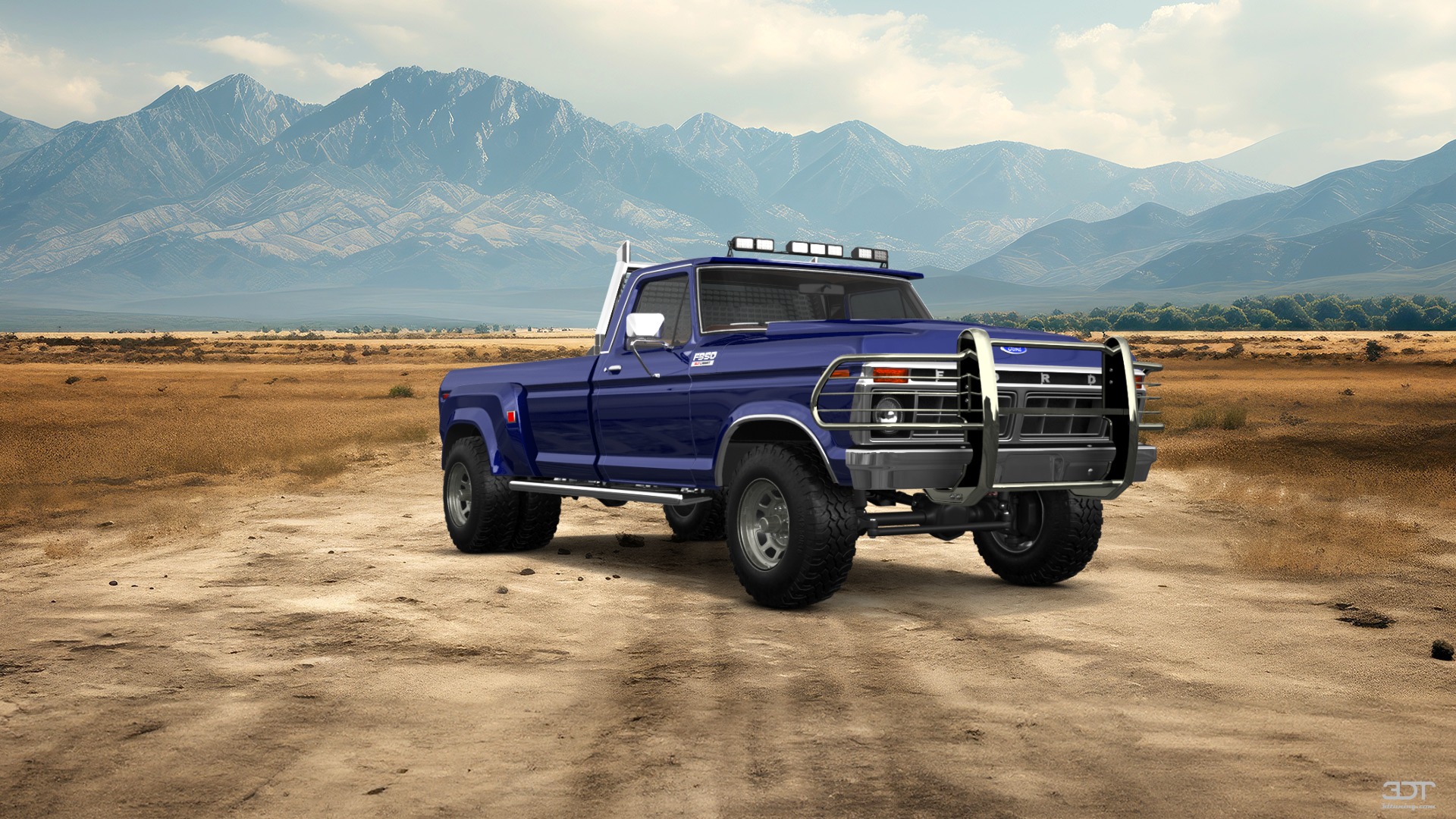 Ford F-350 Dually 2 Door pickup truck 1974 tuning