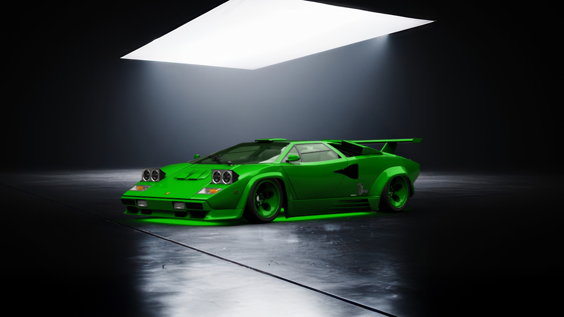 Lamborghini Countach Coupe 1982 tuning