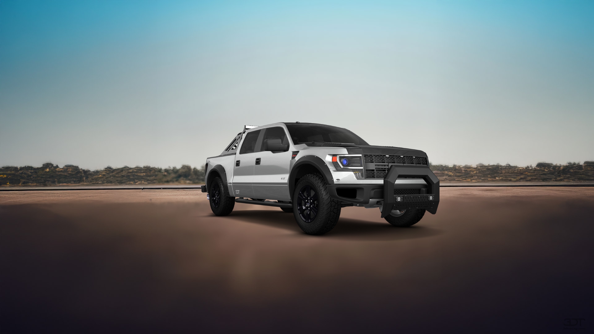 Ford F-150 SVT Raptor 4 Door pickup truck 2013 tuning