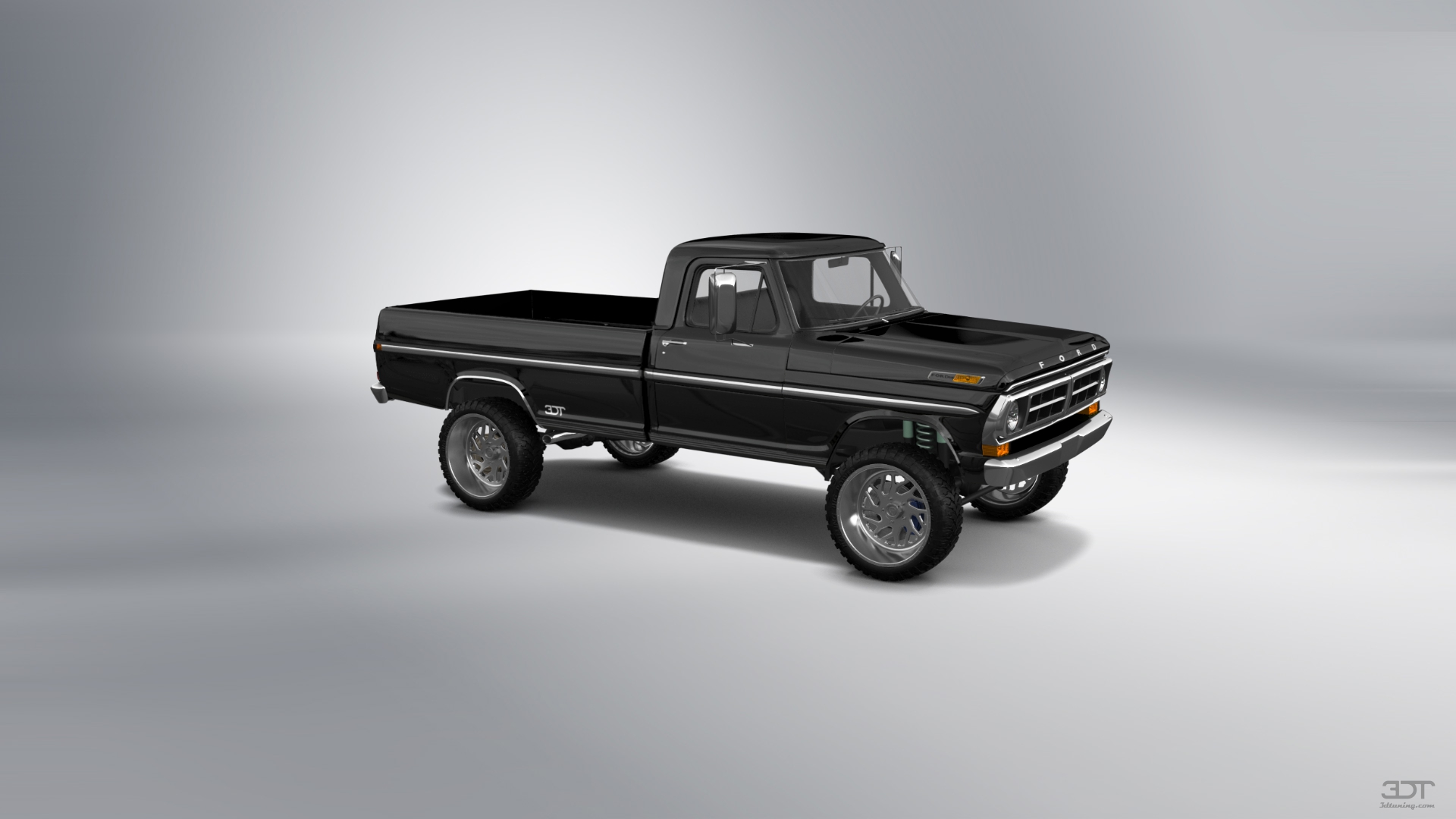 Ford F-250 2 Door pickup truck 1971 tuning