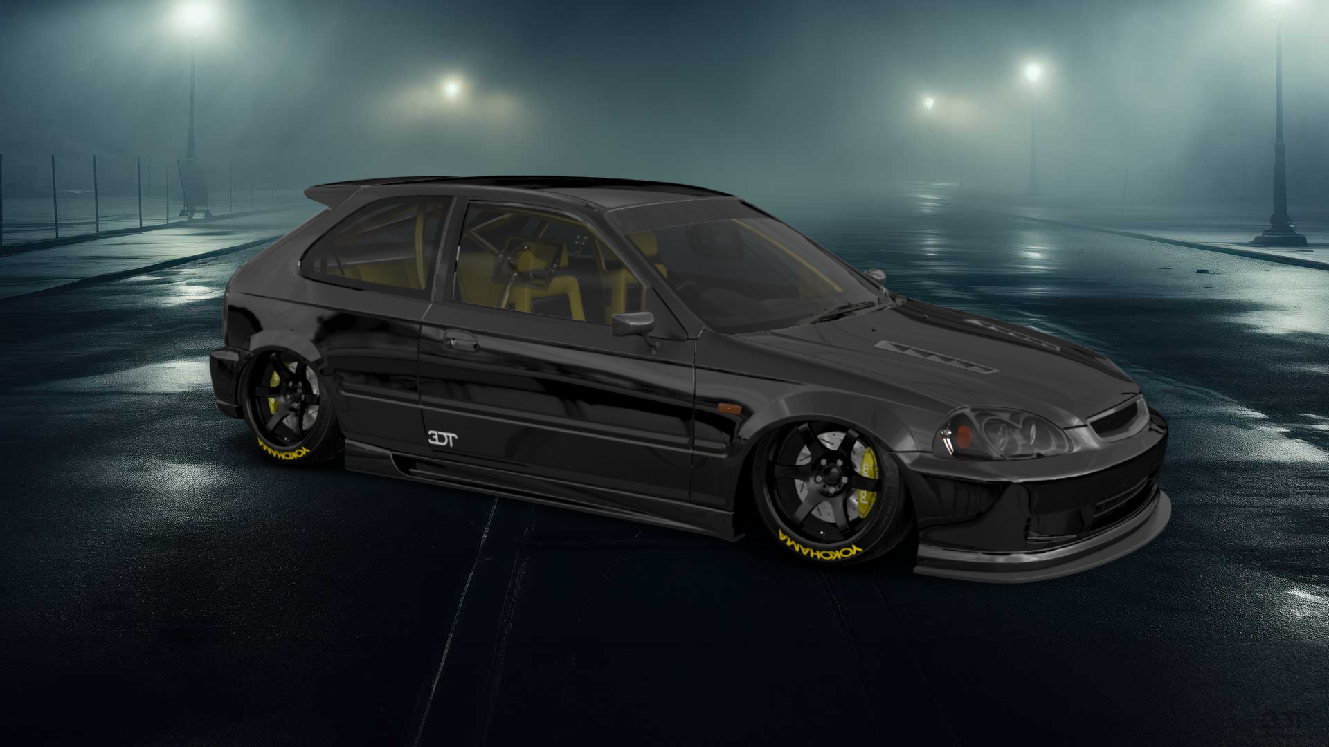 Honda Civic 3 Door Hatchback 1997 tuning