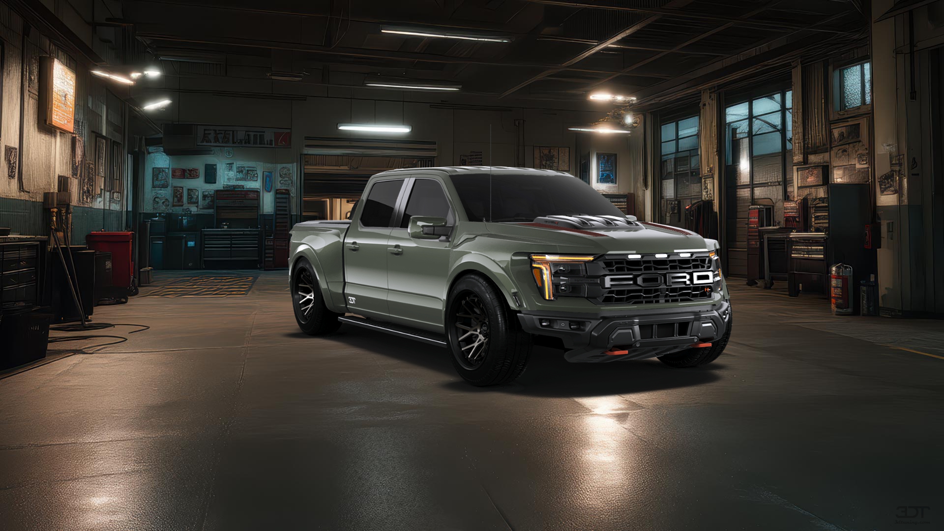 Ford F-150 Raptor 4 Door pickup truck 2024 tuning